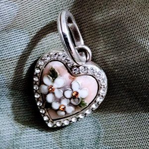 COPY - Brighton -  Blooming Heart Charm